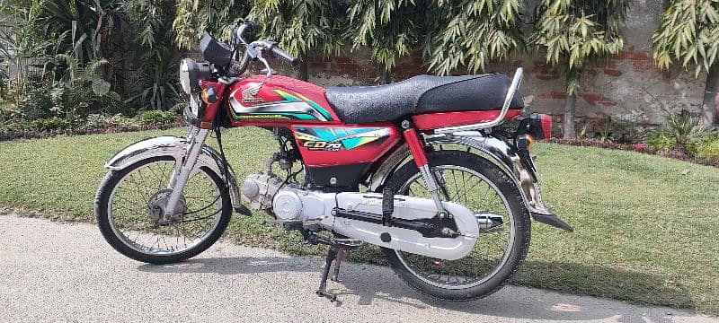 Honda CD 70 Model 2022 Lush Condition 2