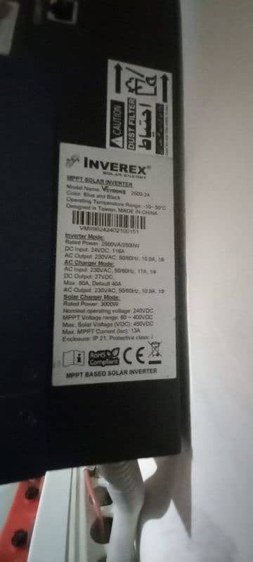 inverter inverex 2.5 kw 2