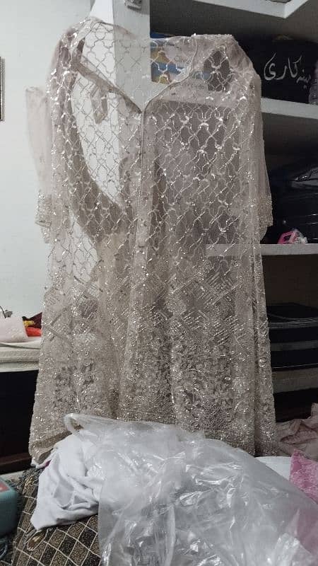 stuff net embroidery gown 0