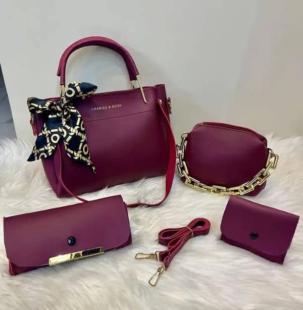 four piece ladies Hand Bag 3