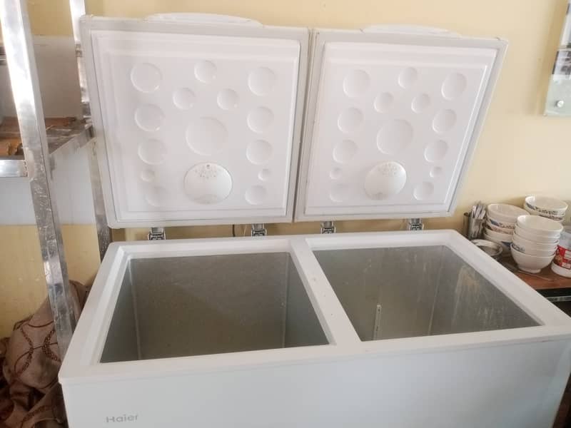 Haier deep freezer 0