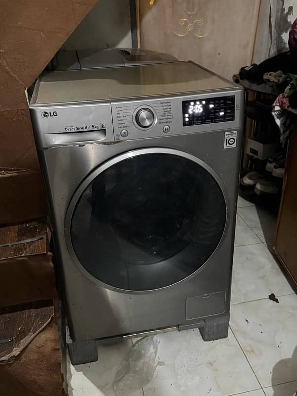 Lg washing machine fully automatic with iron 1