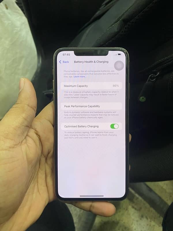 iphone 11 promax 512Gb Pta Approved dual sim 7