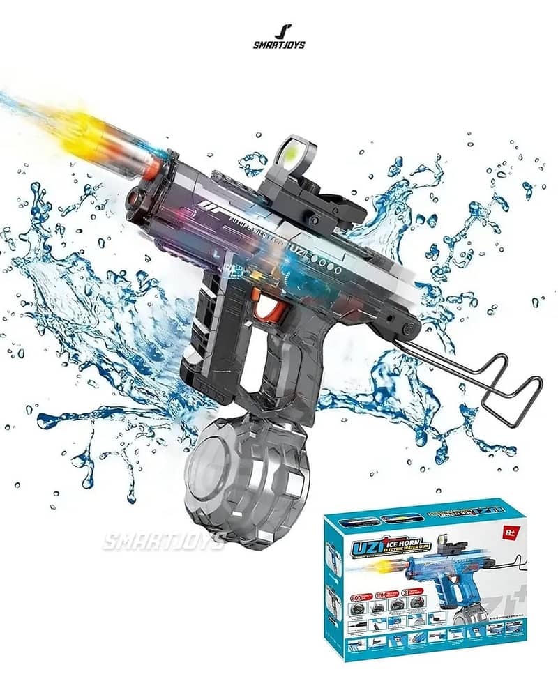 UZI Automatic Electric Water Gun with LED Sight 2