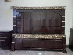 king size bed two side tables ky sth