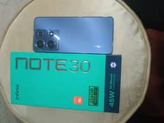 Infinix note 30 256gb lush condition