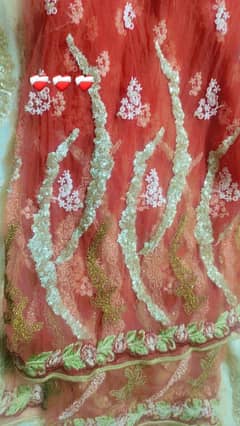 formal wedding dress/ embroidery dress red