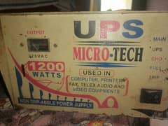 ups micro tech 1200 watts