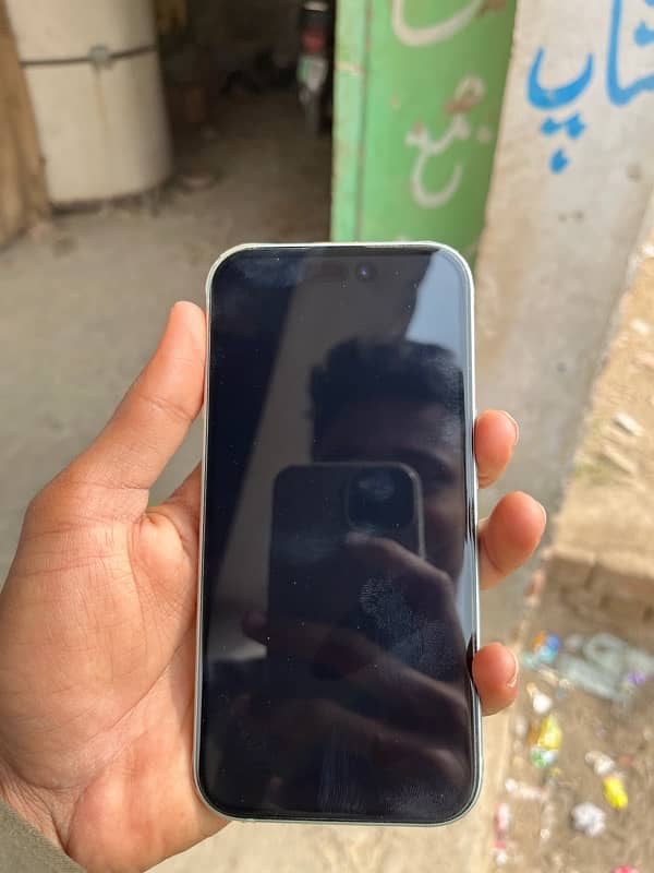 iphone 15 with box and original charger 03298495701 call only 6