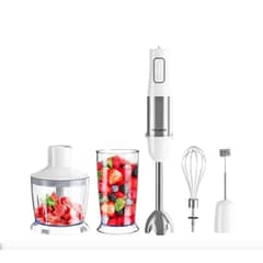 5-in-1 Hand Blender Stainless Steel 1000 W Mixer, Turbo Function