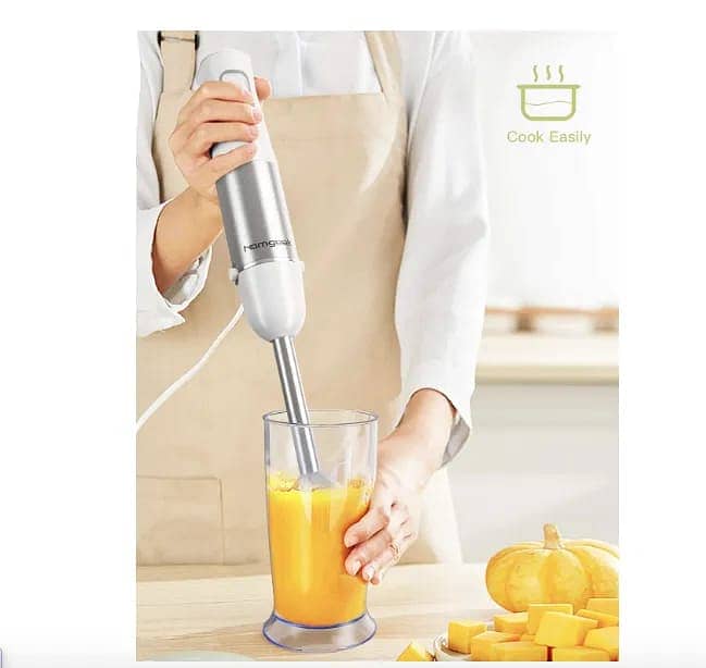 5-in-1 Hand Blender Stainless Steel 1000 W Mixer, Turbo Function 3