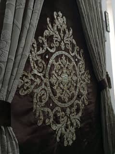 stylish blind with handwork