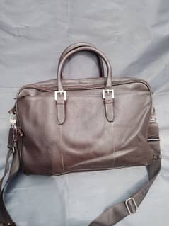 leather laptop bag