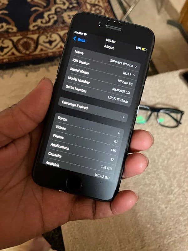 IPhone se 2022 3rd Gen 128 fu non pta 14
