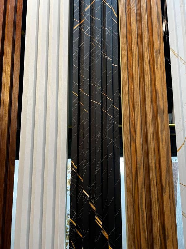 Fluted Panel-Pvc Wall Panel- Plain Pvc-PS Wall Panel- MEDIA WALL 14