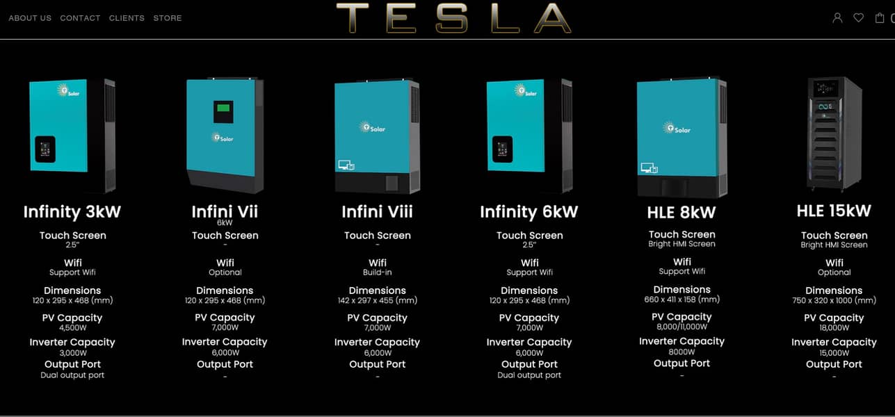 Tesla Hybird Inverter 6 KW 4