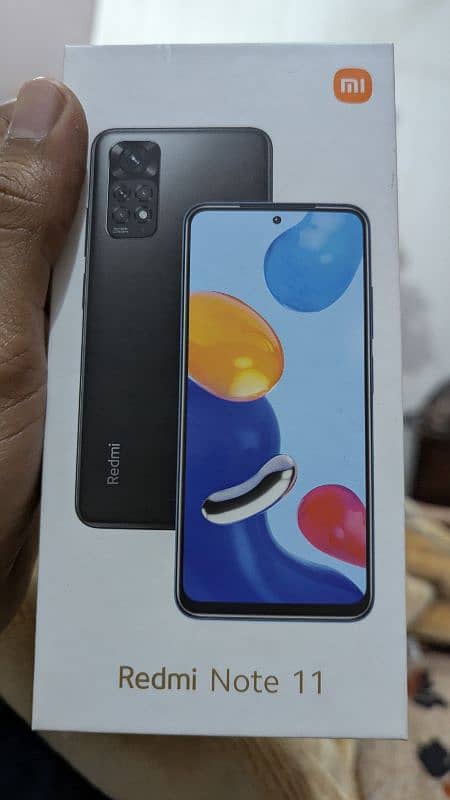 Redmi note 11 6+128gb PTA 0