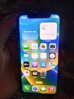 iPhone x 256 GB panel change battery change battery health