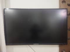 Changhong Ruba simple led TV 55 inch screen broke same as show in pic