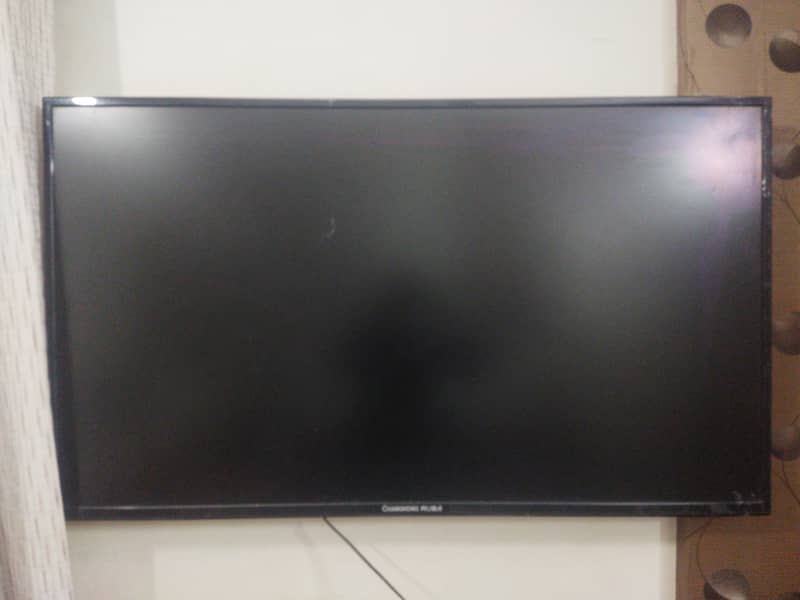 Changhong Ruba simple led TV 55 inch screen broke same as show in pic 0