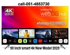 50 inch 4k UHD LED TV with 1 year  warranty Not Lohore copy its M. . .