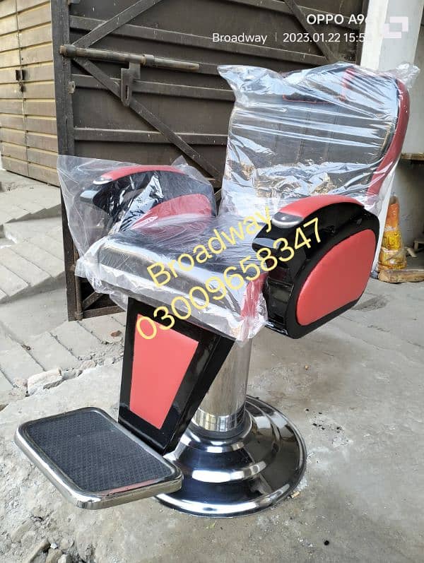 Salon chair saloon chairs Barber chair Massage bad Manicure pedicure 7