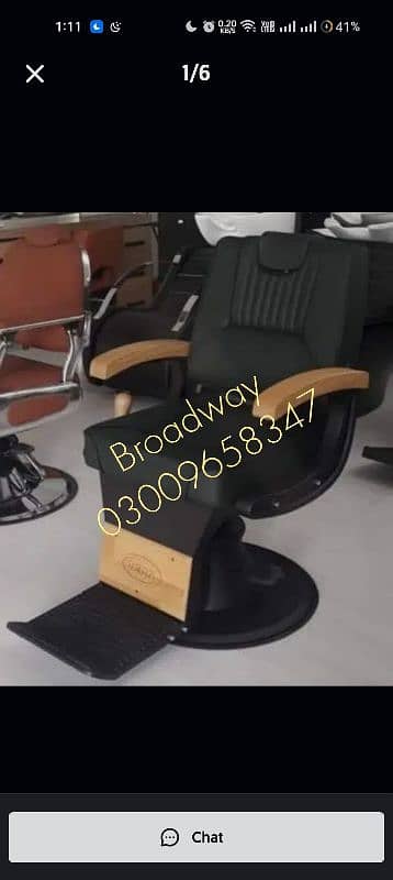 Salon chair saloon chairs Barber chair Massage bad Manicure pedicure 8