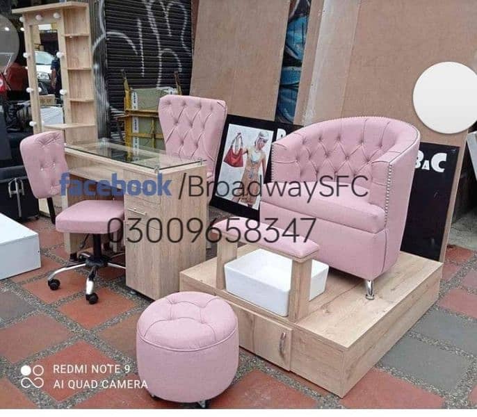 Salon chair saloon chairs Barber chair Massage bad Manicure pedicure 18