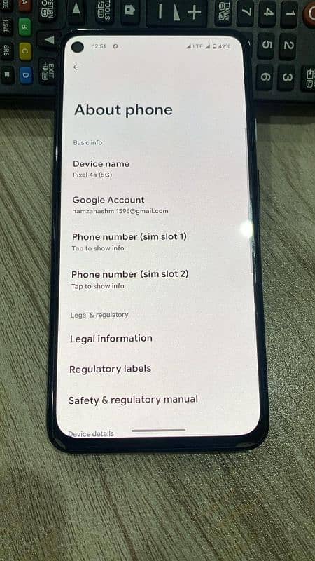 Pixel 4a 5G official pta approved 4