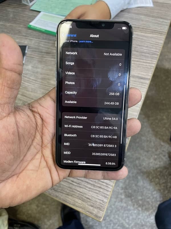 Iphone X 256gb approved 2