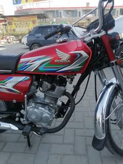 Honda cg 125 model 2023 ISLAMABAD number