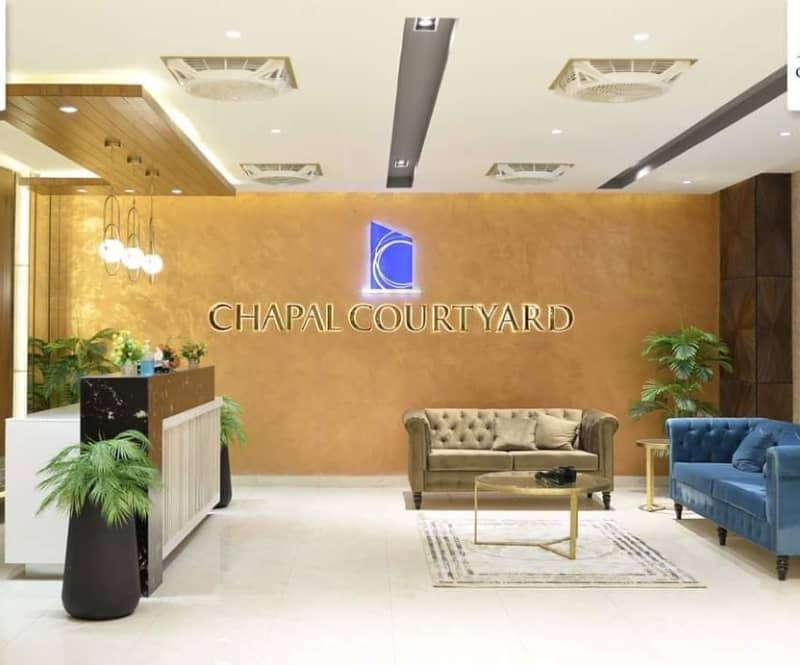 CHAPAL COURYARD `1 - 2 BED DD CONAR SCHEME 33 ROAD FACING ALL FACILITIES AVAILABLE 7