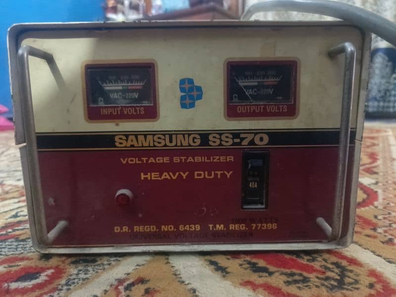 samsung SS 70 heavy duty stablizer 3