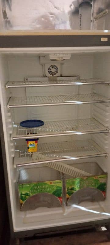 FOR SALE: Jumbo-Size Silver Refrigerator 2