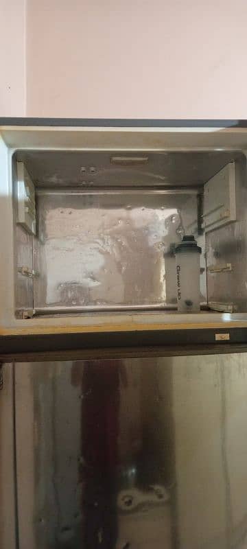 FOR SALE: Jumbo-Size Silver Refrigerator 4