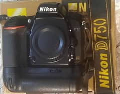 Nikon D750 complete box for sale