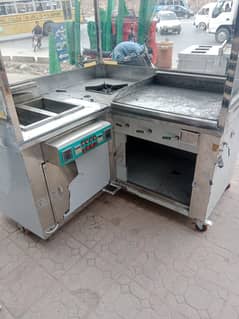 L Shape Fastfood counter