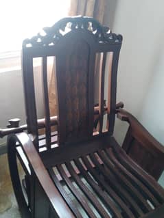 Rocking chairs and tea trolly for sale