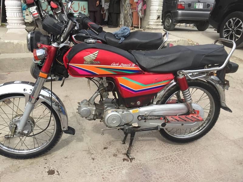 Honda CD 70 Islamabad Number 0