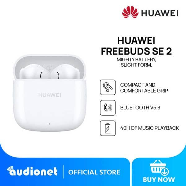 Imported HUAWEI FreeBuds SE 2 40h of Music Playback 0