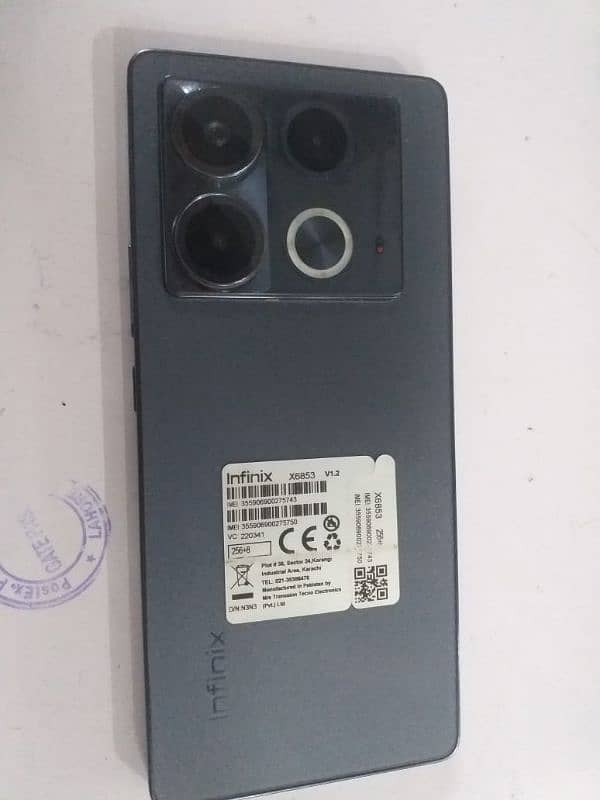 infinix note 40 good condition 3