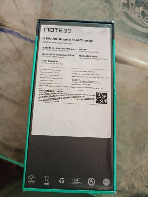 Note 30 infinix non pta 1