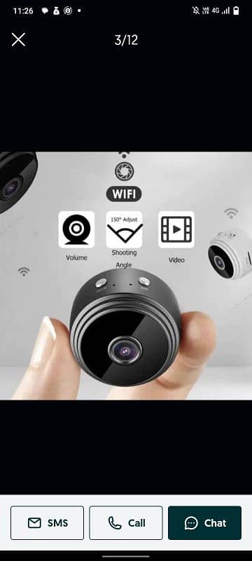 A9 mini camera wifi Bluetooth new box pack. direct call me 7