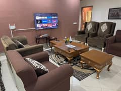 3 bed full furnished flat for rent in bahira town Rawalpindi