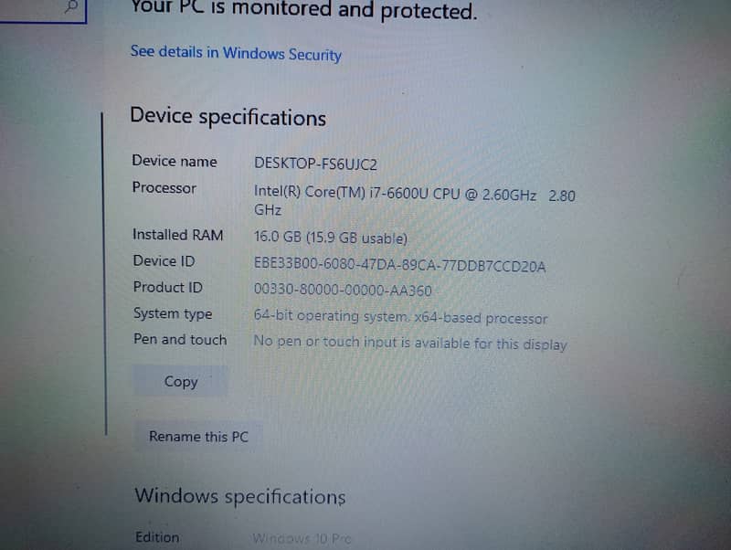 Dell latitude e7470 4