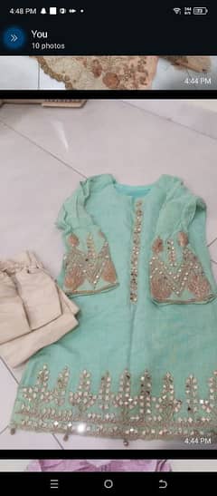 prelove dresses lawn and fancy reasonable price 10/9 condition,