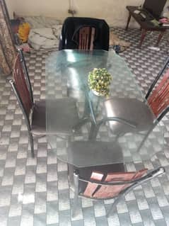 Dining table w 4 chairs