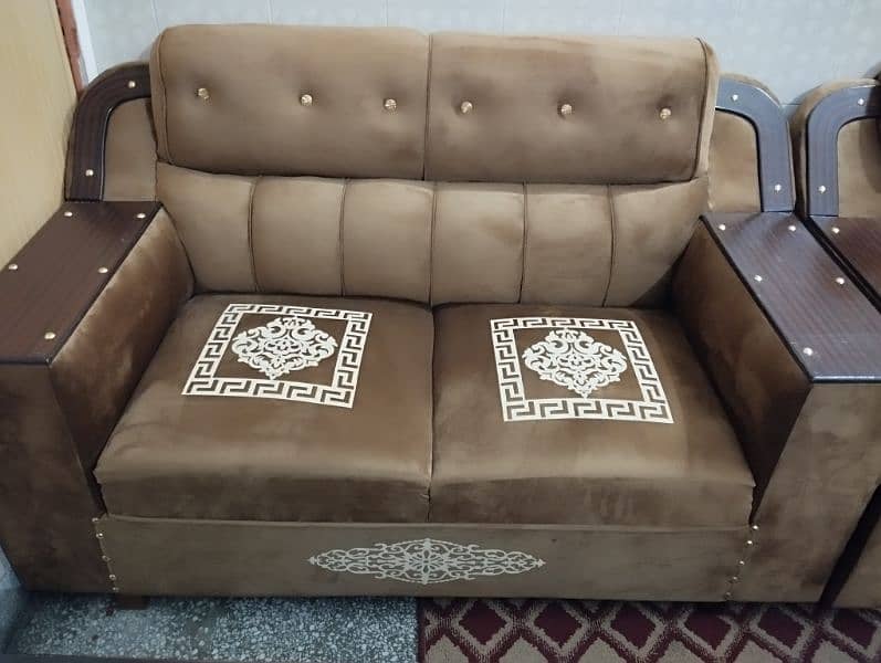 Brand New Sofa Set 3+2+1 with covers 6