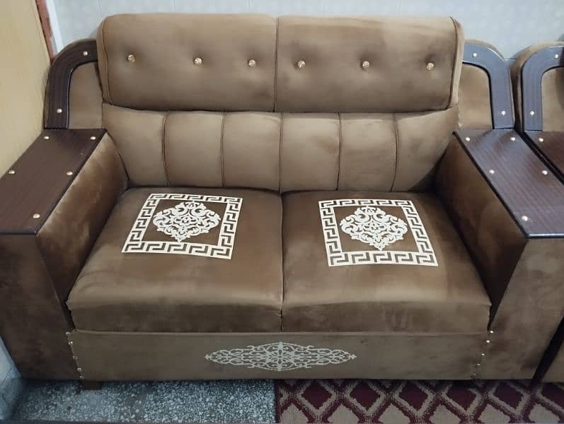 Brand New Sofa Set 3+2+1 with covers 7