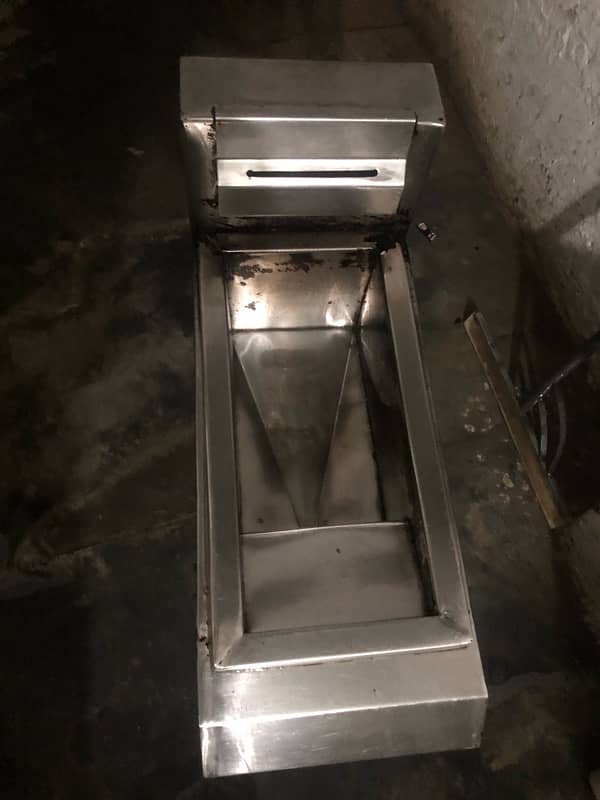 Gas fryer (used) 1